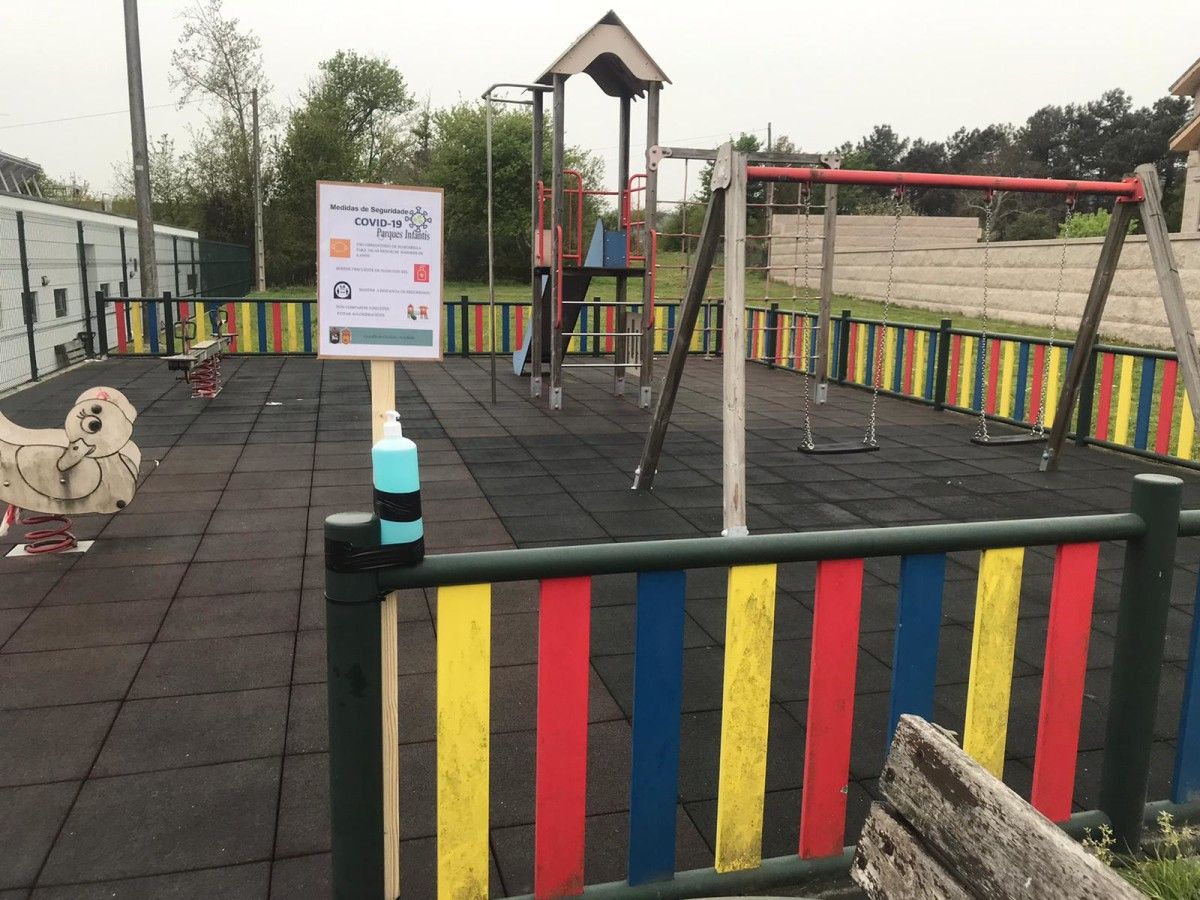 Reapertura de los parques infantiles en Cerdedo-Cotobade