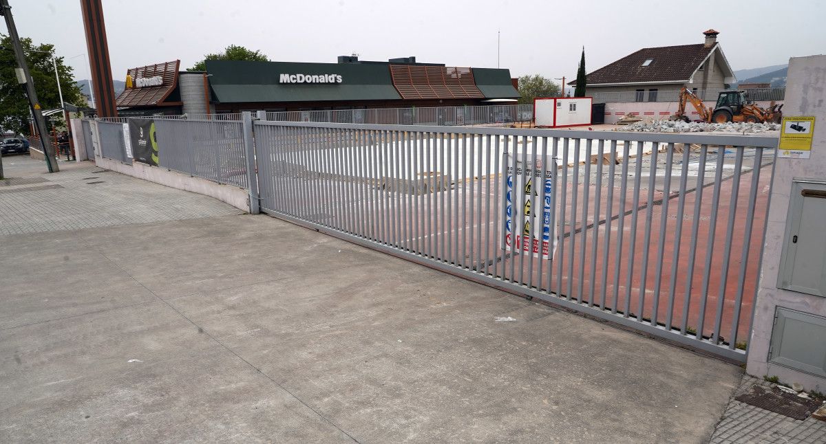 Terreos nos que abrirá o restaurante de KFC en Pontevedra
