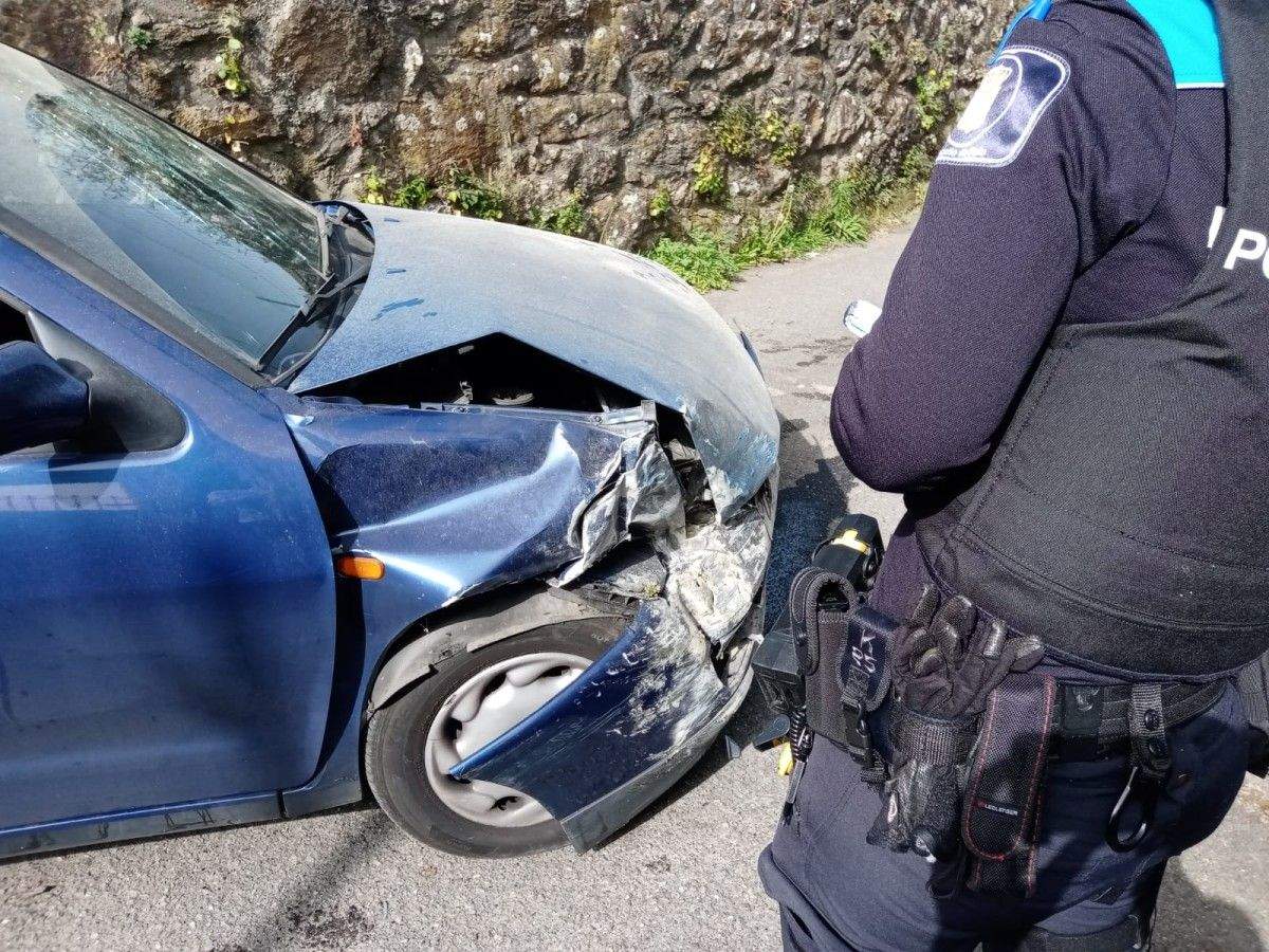 Accidente de tráfico en Portosanto
