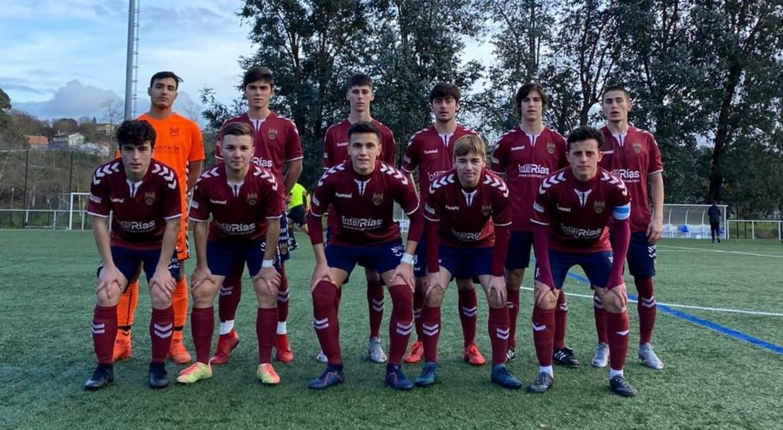 Equipo juvenil del Pontevedra CF