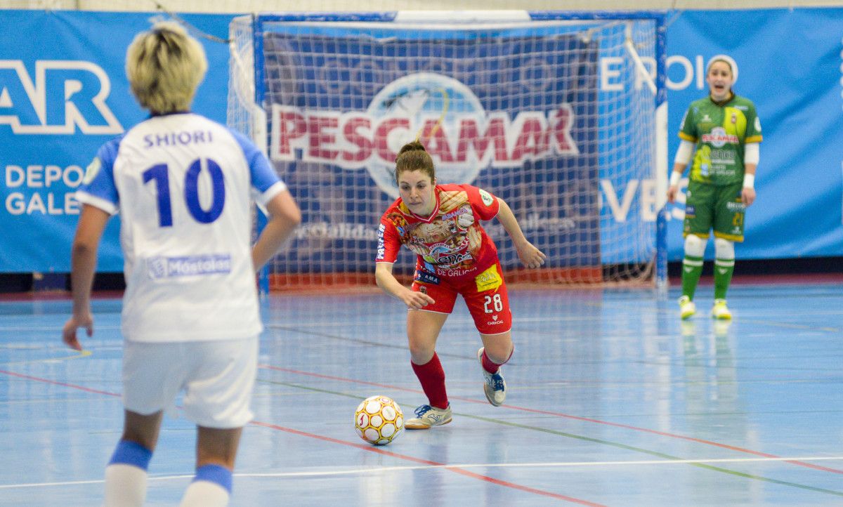 Partido entre o Poio Pescamar e Móstoles na Seca