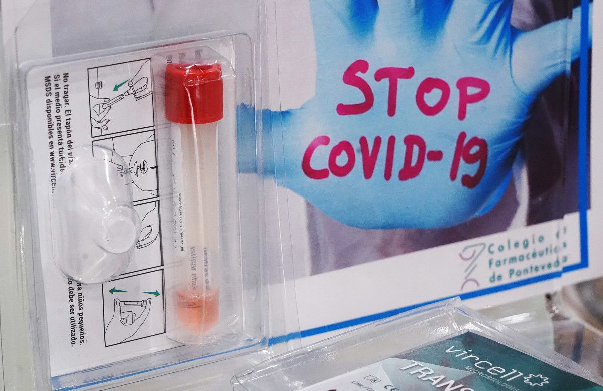 Material para realizar probas de cribado nas farmacias