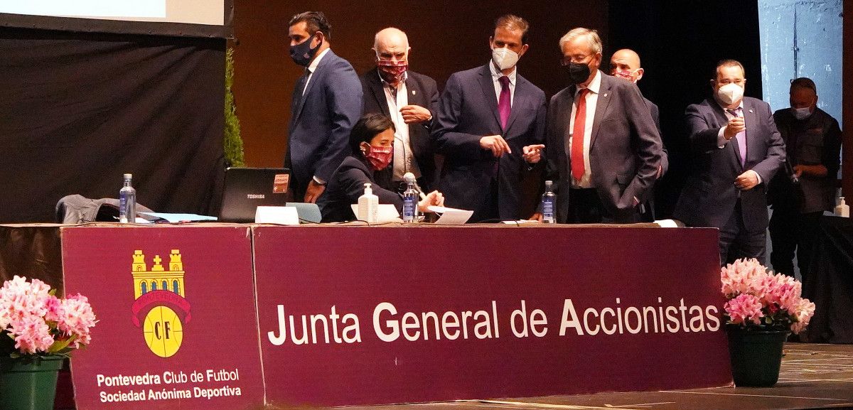 Junta general de accionistas del Pontevedra CF SAD