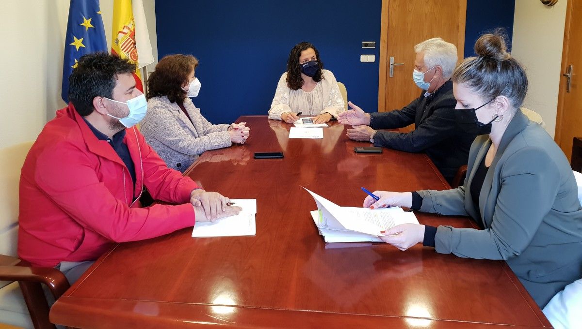 Reunión de Portos de Galicia y el Concello de Poio