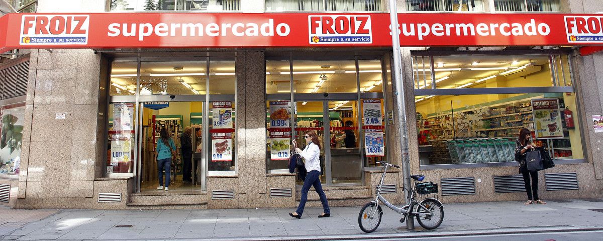 Un Supermercado Froiz en la ciudad de Pontevedra