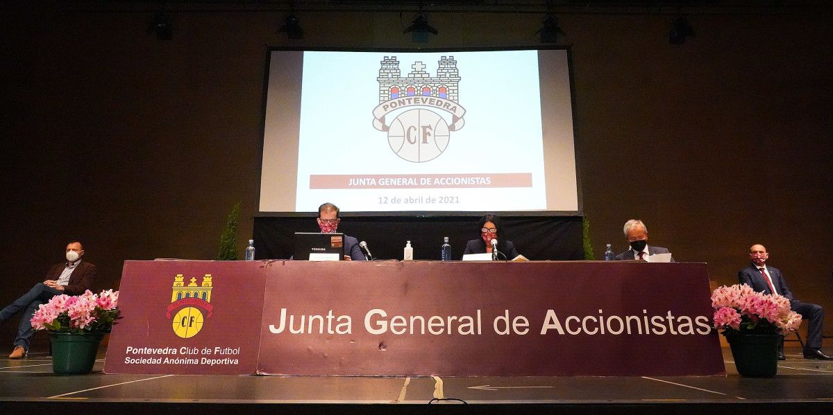 Junta general de accionistas del Pontevedra CF SAD