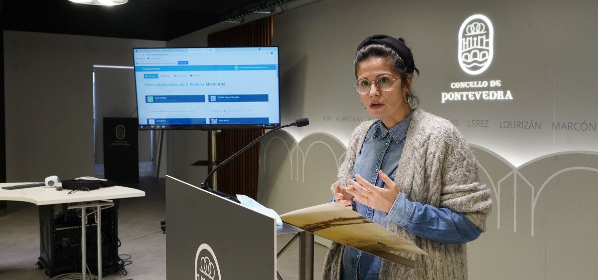 La concejala Anabel Gulías presenta A Redeira PO2