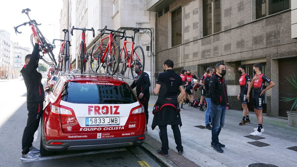 Presentación oficial do Supermercados Froiz para a tempada 2021 