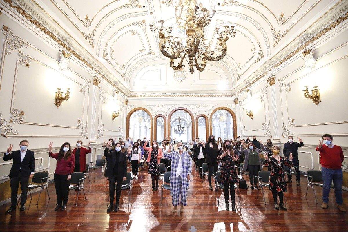 Xornada DemoDay celebrada no Salón de Actos da Deputación