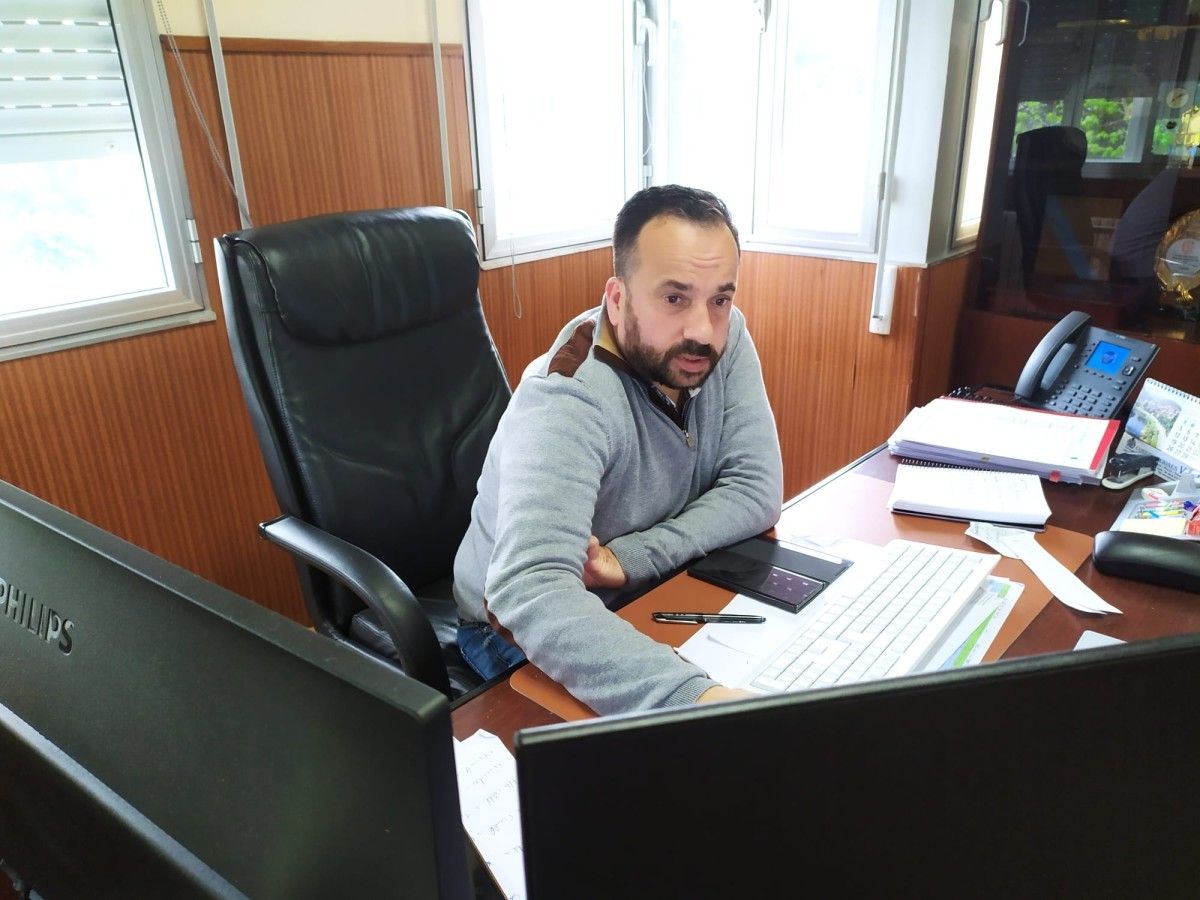César Poza, alcalde de Vilaboa