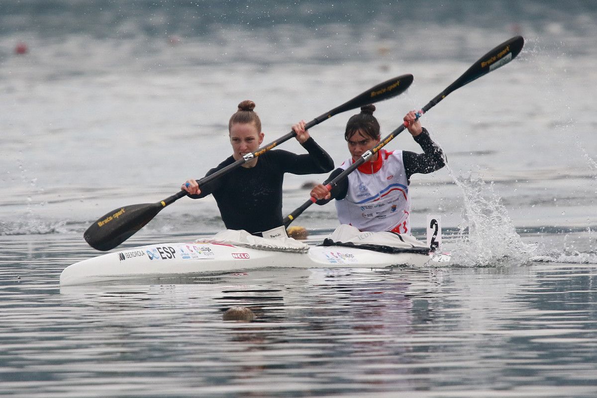 Carolina García e Sara Ouzande no Selectivo Nacional Sprint en Trasona