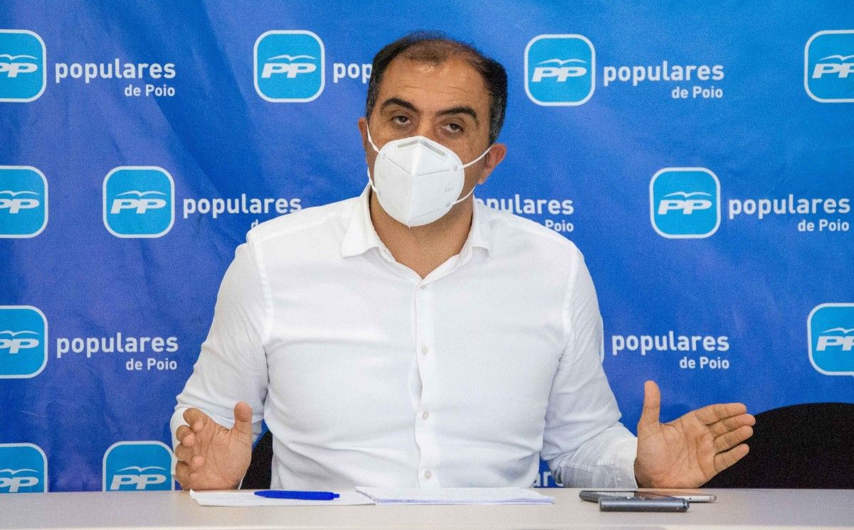 Ángel Moldes, portavoz do PP de Poio