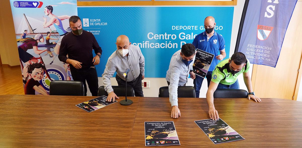 Presentación do Campionato de España de Apnea Indoor no CGTD