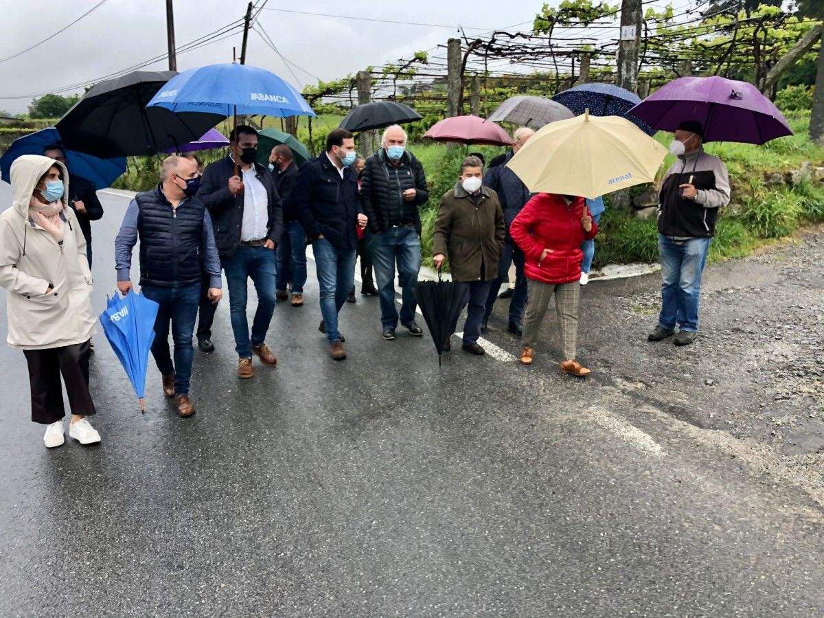 O PP califica de "parche" a reforma da Deputación na estrada entre Curro e A Portela