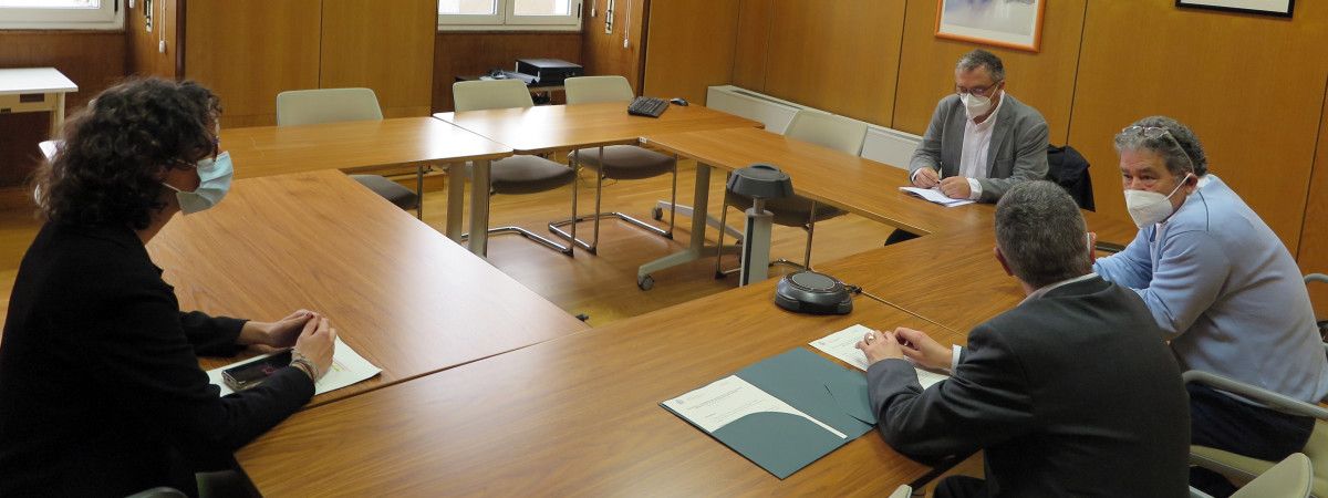 Reunión co secretario de Estado de Medio Ambiente