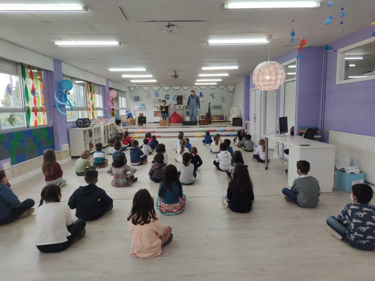 Inauguración da biblioteca do CEIP A Reigosa