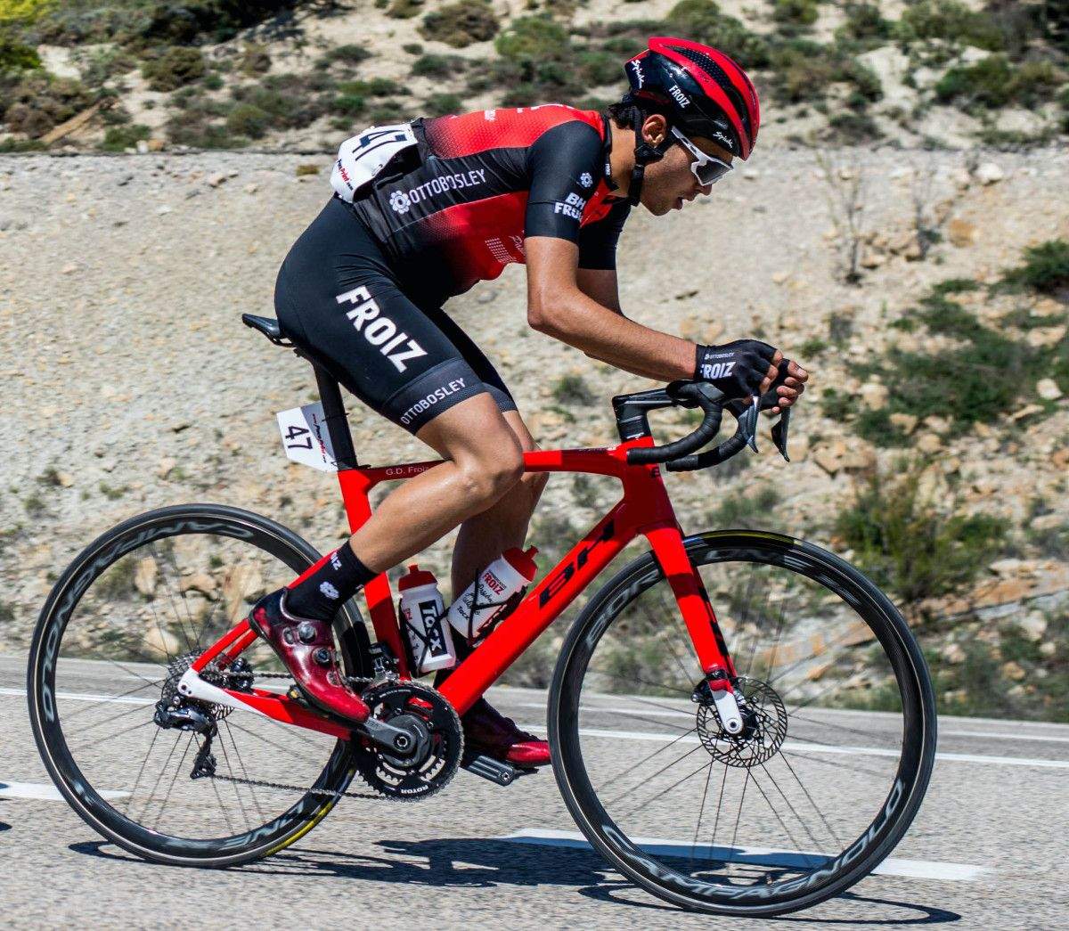 Daniel Jiménez, ciclista do Froiz