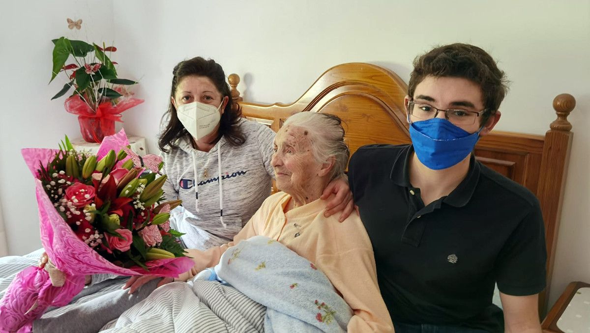 Ramona Espiño celebra o seu 101 aniversario