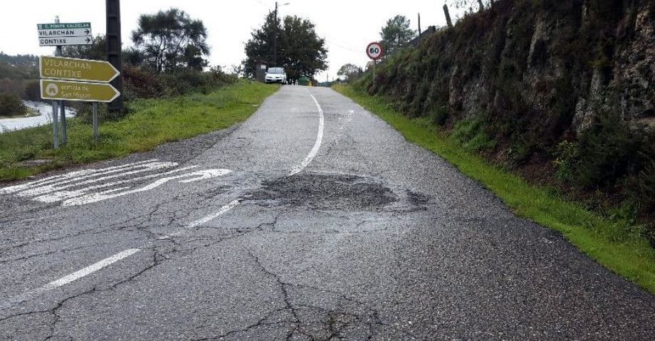 Carretera interior de Vilarchán
