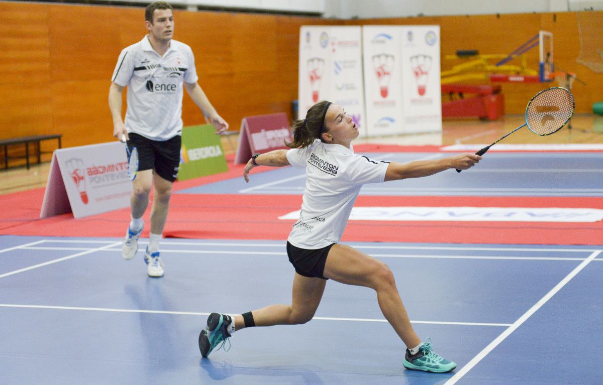 Partido entre o Club Bádminton Ravachol e o CB Alicante