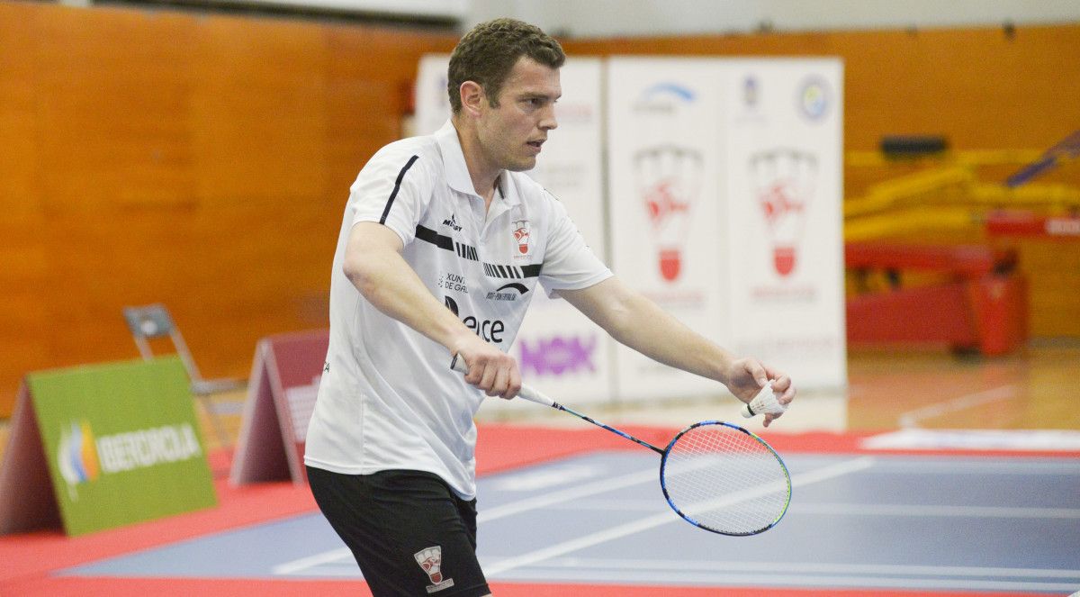 Partido entre o Club Bádminton Ravachol e o CB Alicante
