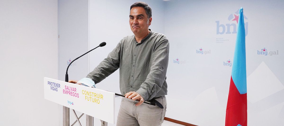 Demetrio Gómez, responsable comarcal del BNG