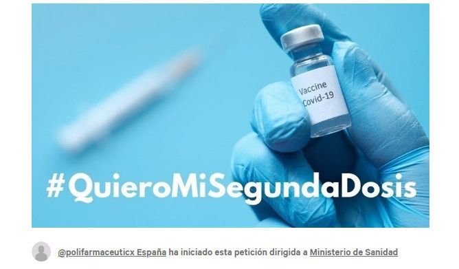 Campaña #QuieroMiSegundaDosis de AstraZeneca