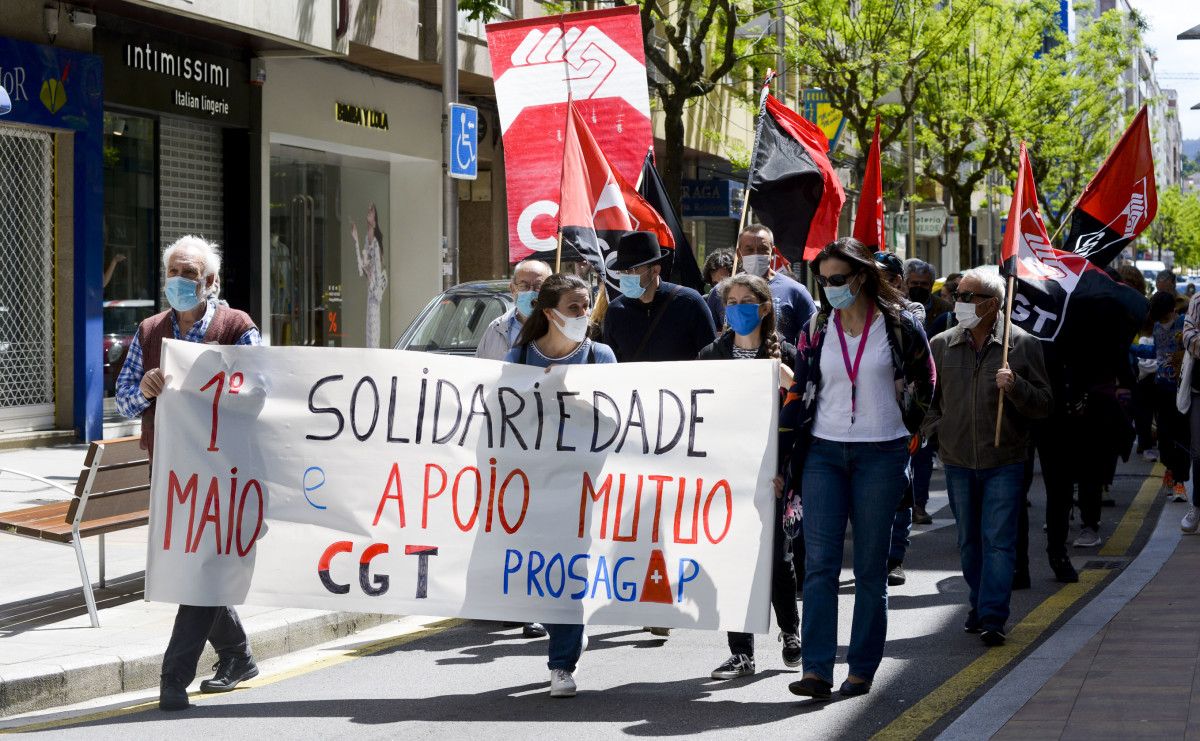 Manifestación da CGT e PROSAGAP 