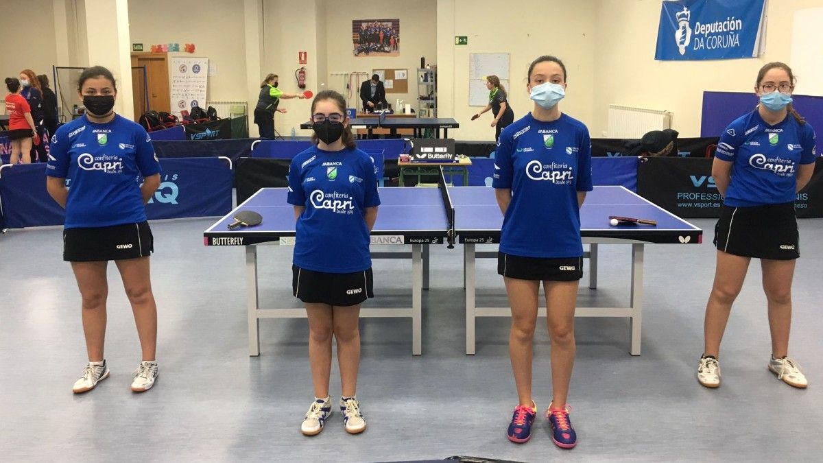 Equipo de Primeira Nacional do Tenis de Mesa Monte Porreiro