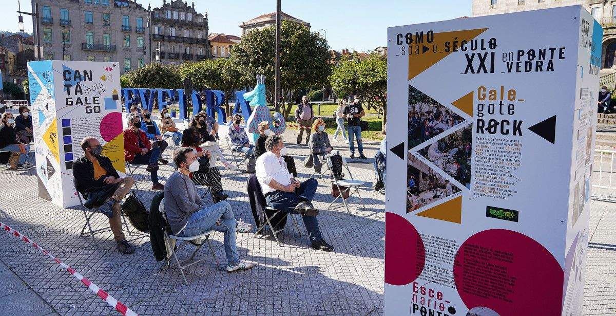 Exposición musical 'Cantámola en galego'