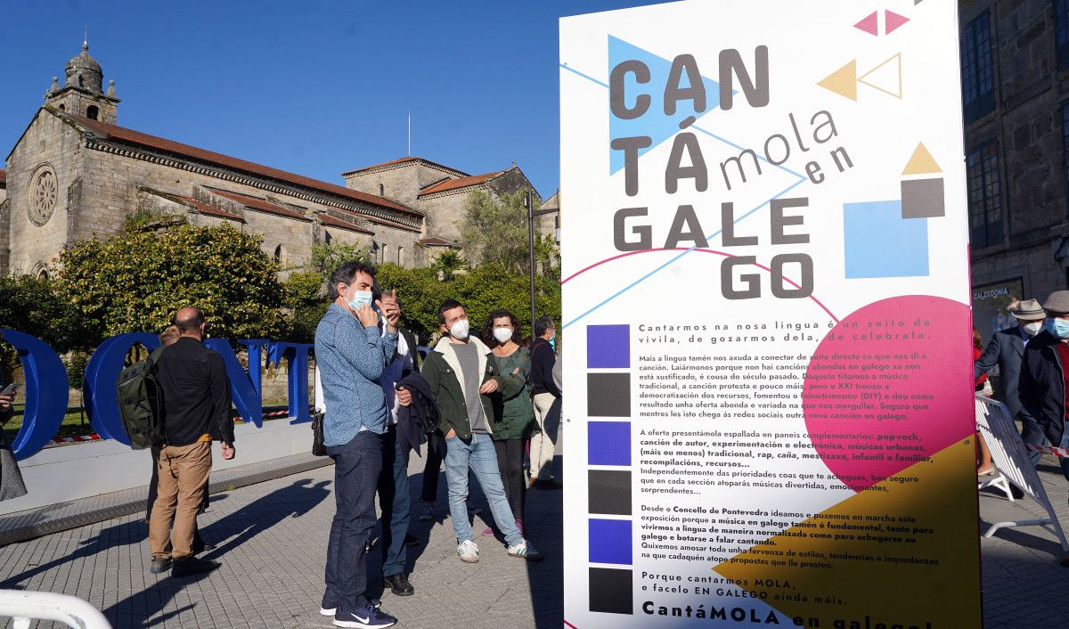 Exposición musical 'Cantámola en galego'