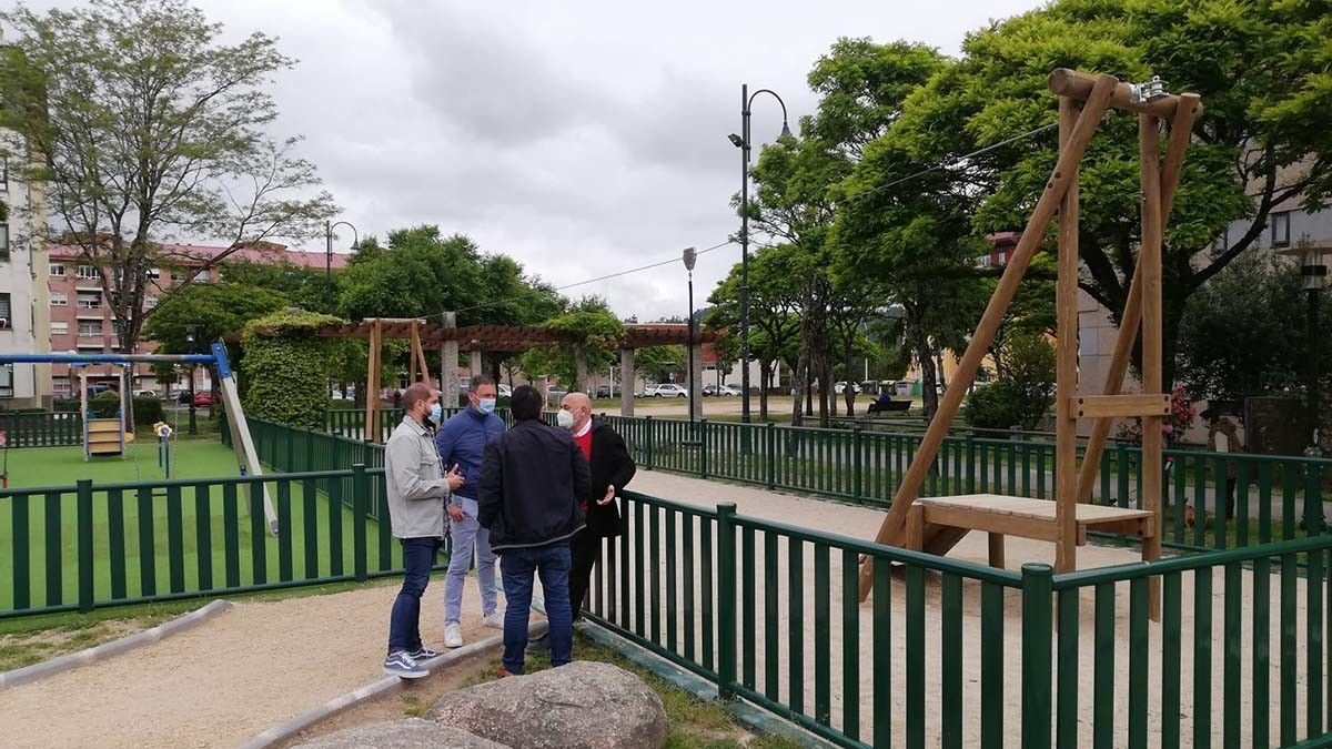 Renovación do parque infantil do Praza de Europa