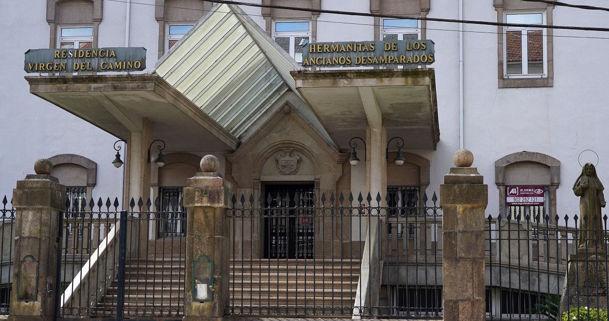Antiguo asilo de ancianos en la calle Loureiro Crespo