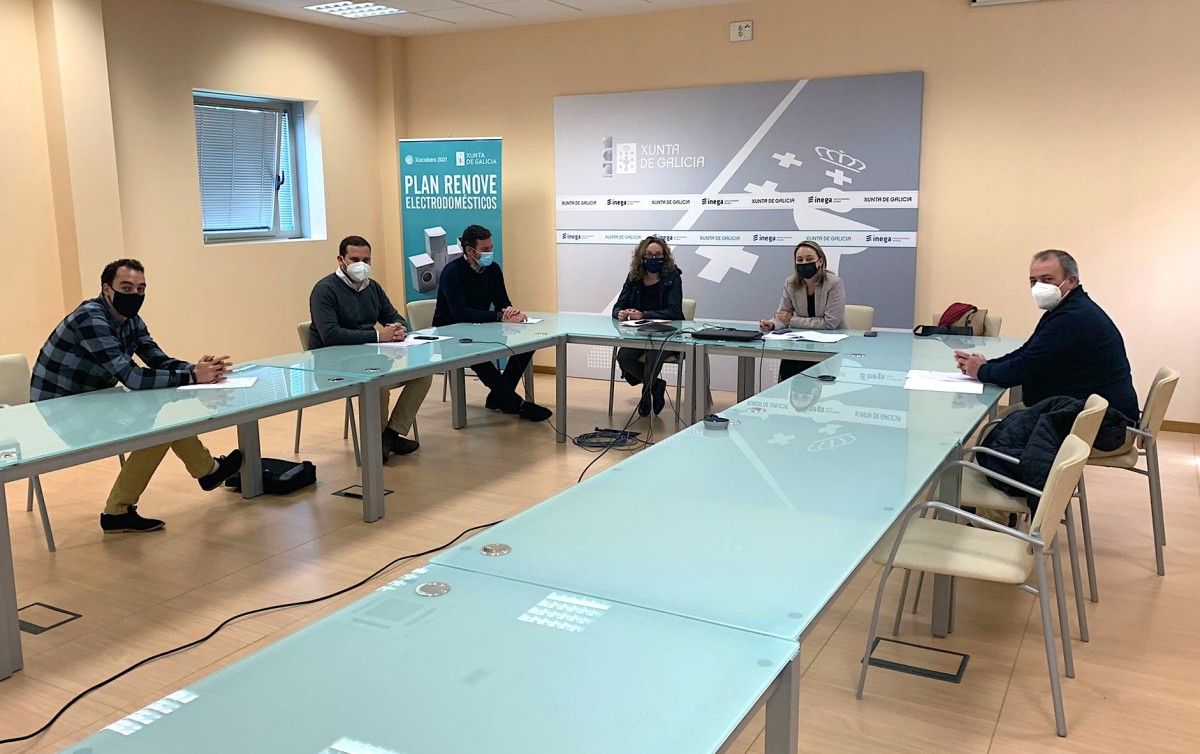 Reunión de Cerdedo-Cotobade, A Estrada, Campo Lameiro y Forcarei con la Xunta de Galicia