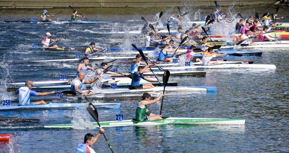 Probas individuais do Campionato de España de Maratón de piragüismo