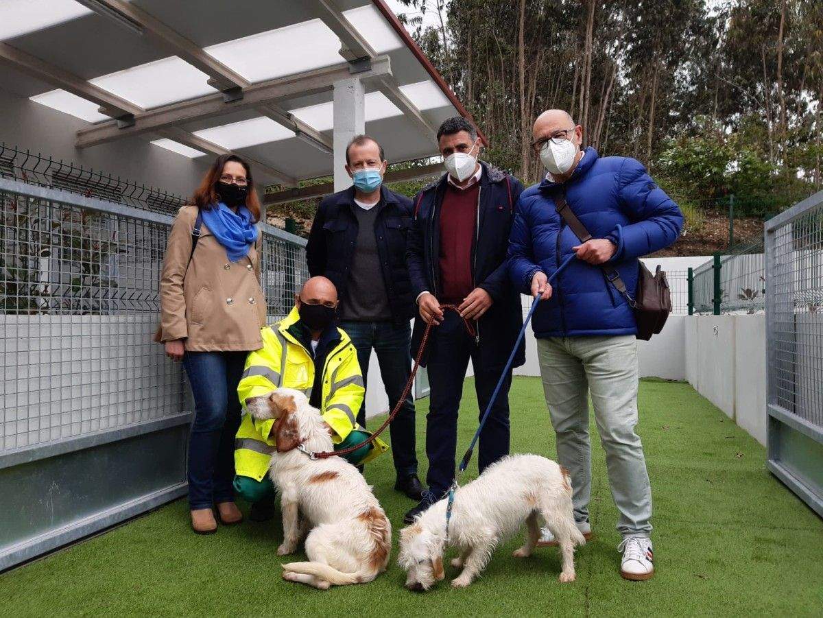 Representantes do Concello de Avilés visitaron o CAAN