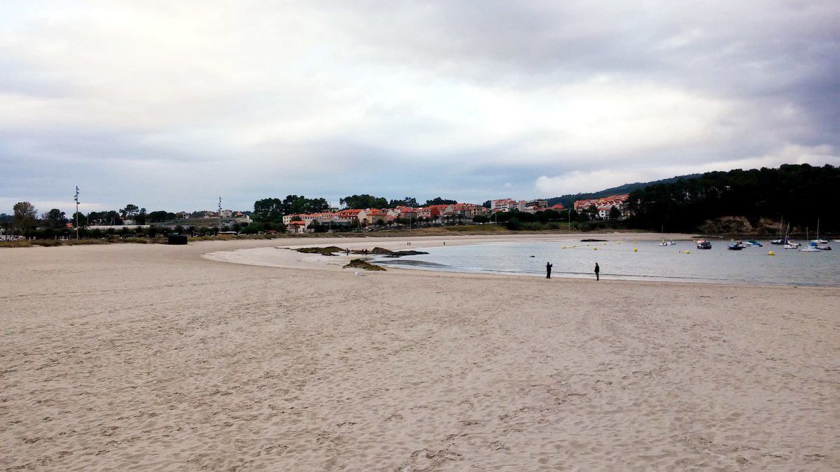 Praia de Baltar en Portonovo