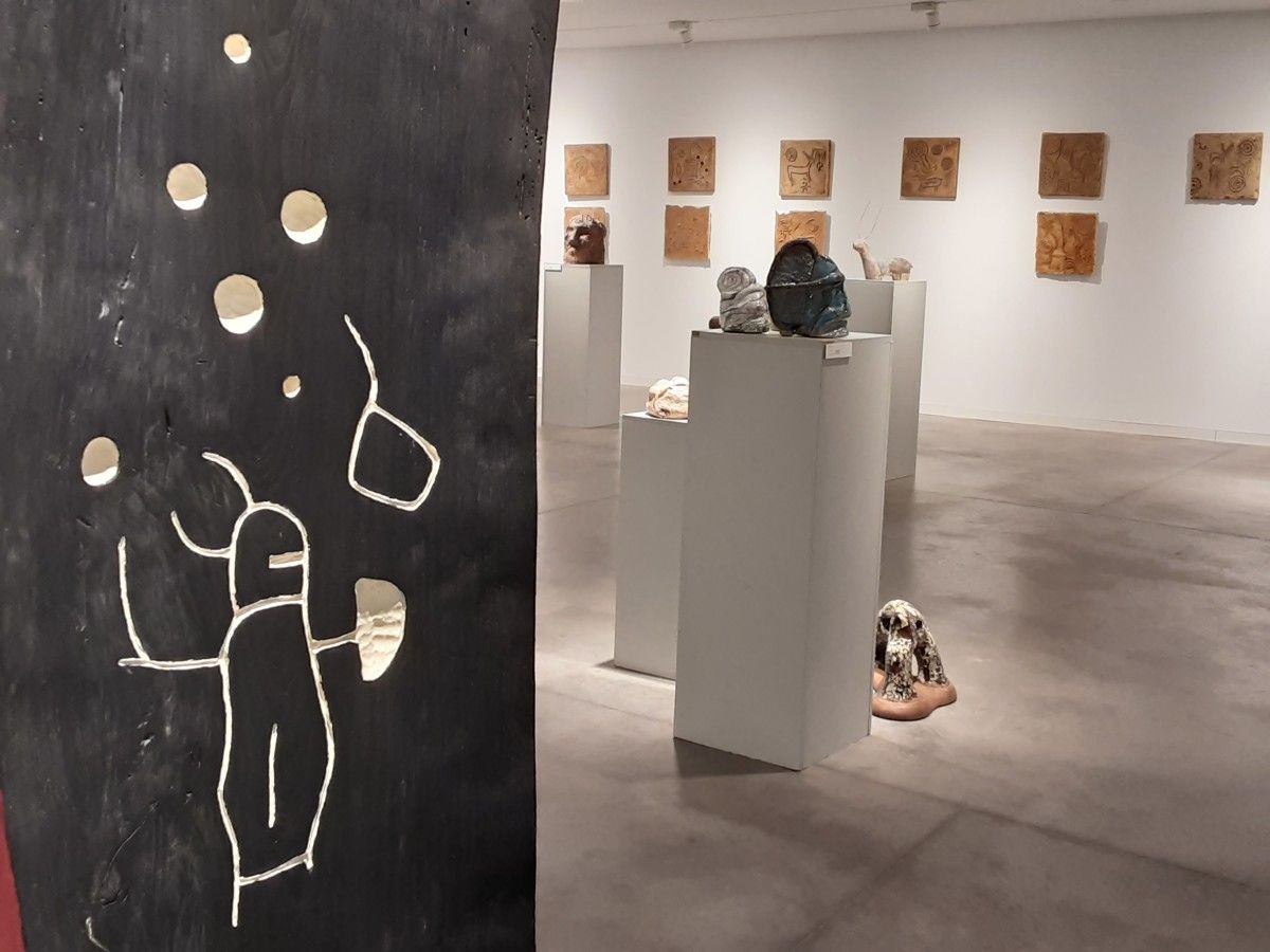 Exposición temporal 'Espirais no tempo' no PAAR Exposición temporal 'Espirais no tempo' no PAAR