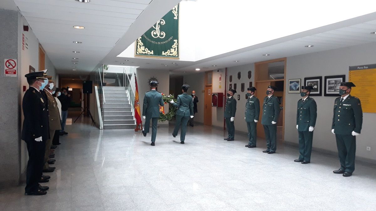 Conmemoración do 177 aniversario da fundación da Garda Civil