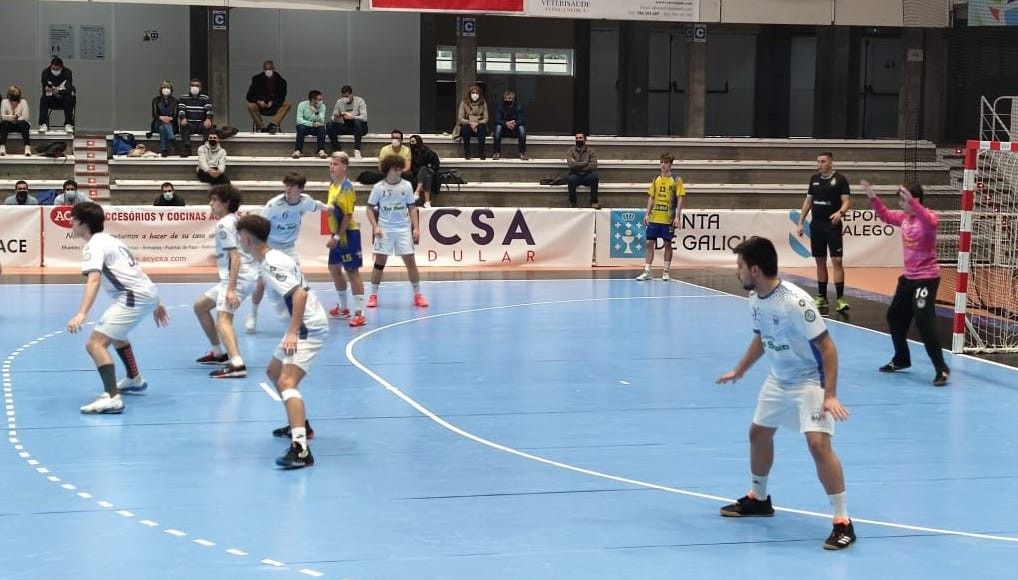 Partido entre Cisne e Bidasoa no Campionato de España Xuvenil