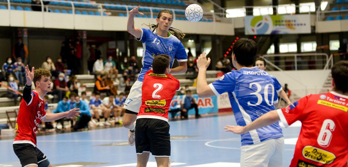 Partido do Nacional Xuvenil entre o Balonmán Gijón e o Cisne