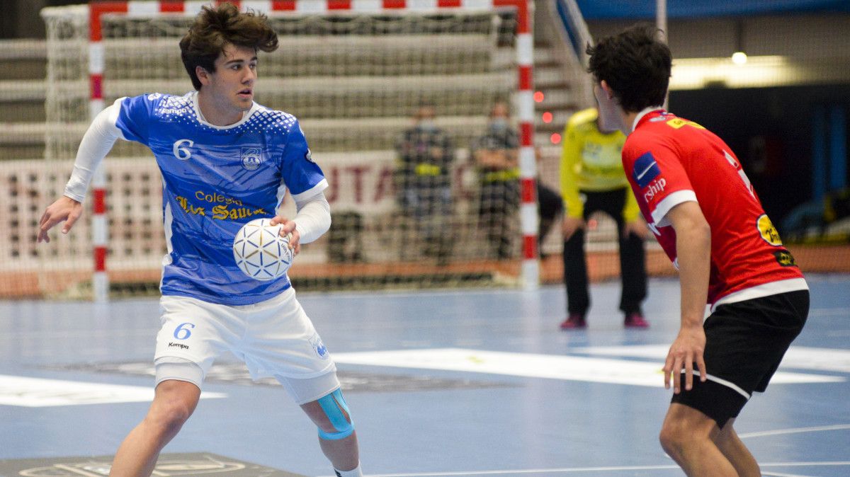 Partido do Sector Nacional Xuvenil entre o Balonmán Gijón e o Cisne en Pontevedra