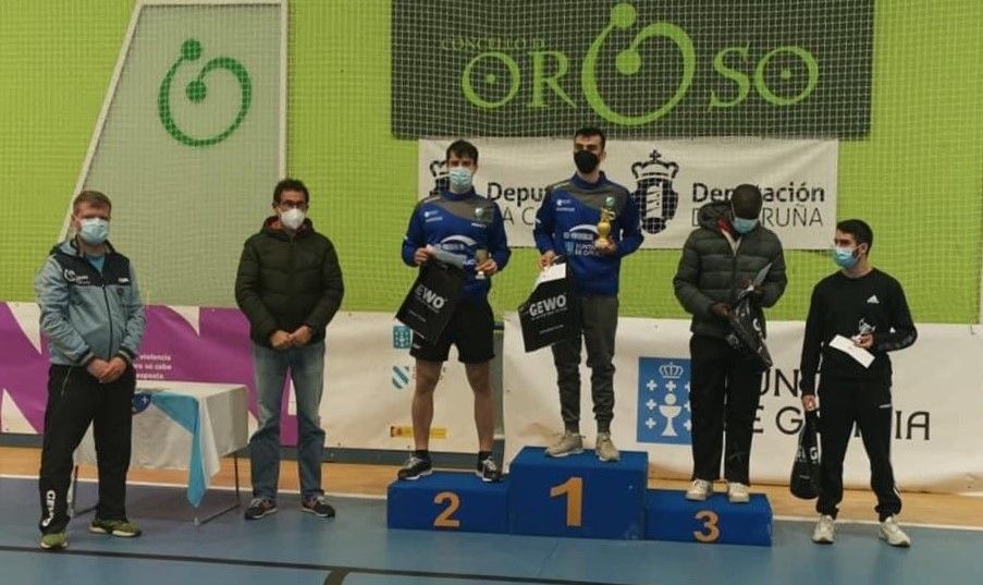 Nico Galvano e Martín Betancor en el MalovTM Galicia Másters
