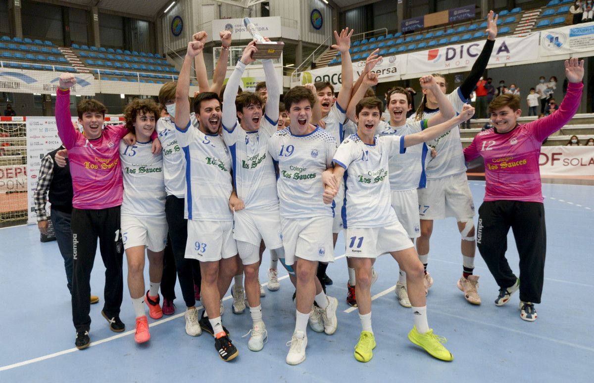 O Cisne xuvenil celebra o seu pase á fase final do Campionato de España 2021 (arquivo)