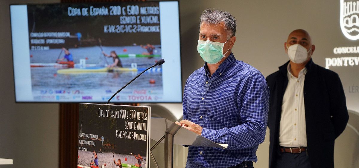 Fredi Bea, presidente de la Federación Galega de Piragüismo