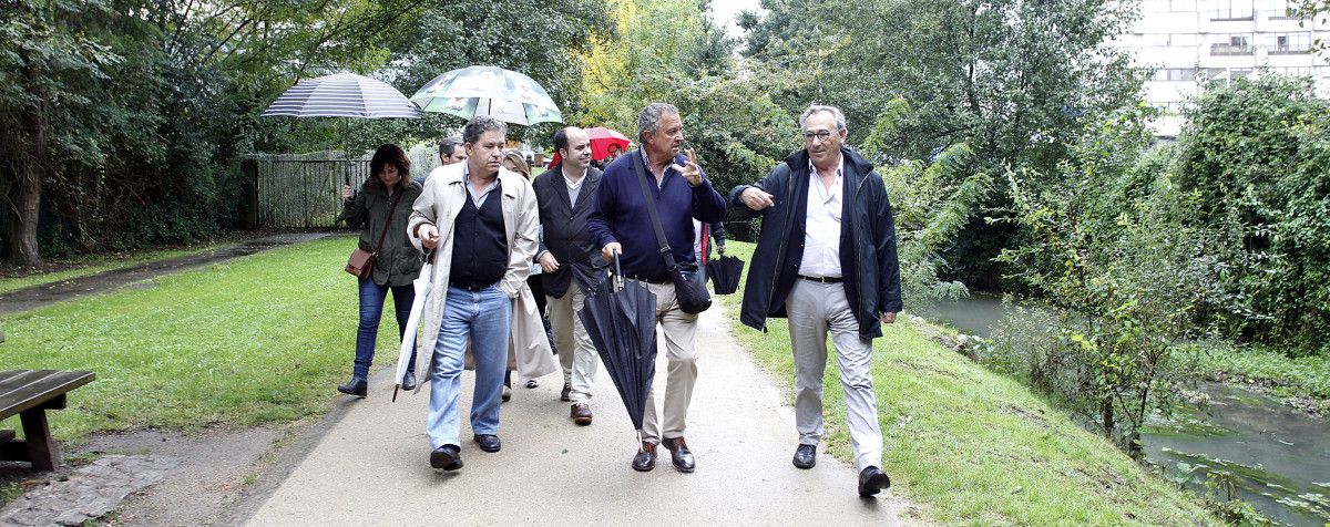 Paseo por la ribera del río Gafos, con motivo del Día Mundial de la Arquitectura