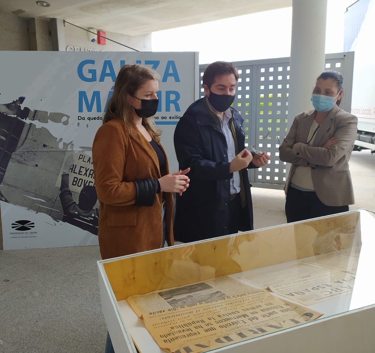 Inauguración da exposición 'Galicia Mártir'
