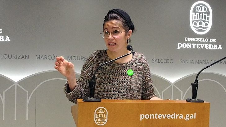 Anabel Gulías, portavoz do goberno local de Pontevedra