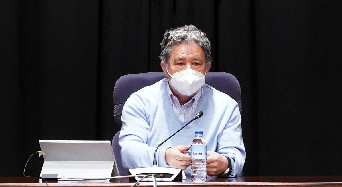 Pleno municipal en el Teatro Principal de Pontevedra