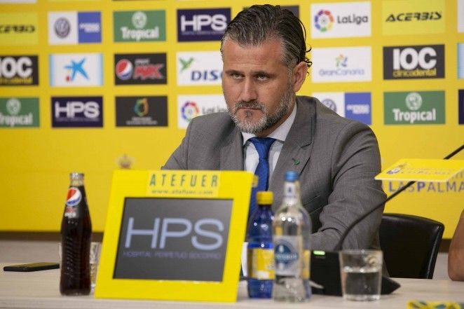 Toni Otero, en su etapa como secretario técnico de la UD Las Palmas